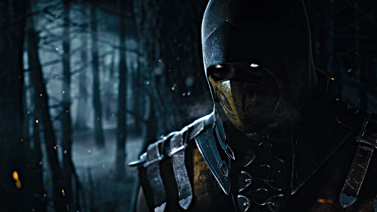 Scorpion Mortal Kombat X Who's Next Song Trailer Картинка Scorpion из трейлера к игре Who's Next? - Official Mortal Kombat X Announce Trailer